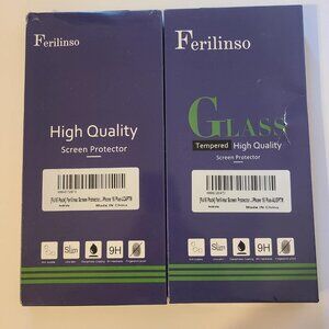 IPHONE 16 plus tempered glass proctector new never open box 2x